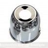 Cache Moyeu Ø110mm Chromé Fermé