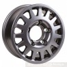 Jante Aluminium 4x4 MANANO 7x16 5x165.1 CB116.1 ET+10 Charge 1300Kg Gun Metal (gris anthracite)
