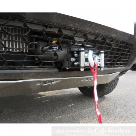 Platine de treuil intégrée au pare-chocs d'origine Dacia Duster 2 phase II à partir de 09-21