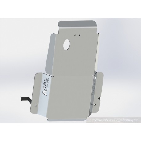 Ski de protection boîtes vitesses et transfert en aluminium de 8mm pour Iveco Massif 5 portes