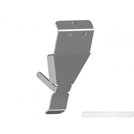 Ski de protection de nez de pont arrière en aluminium de 8mm pour Jeep Wrangler JK N4-Offroad