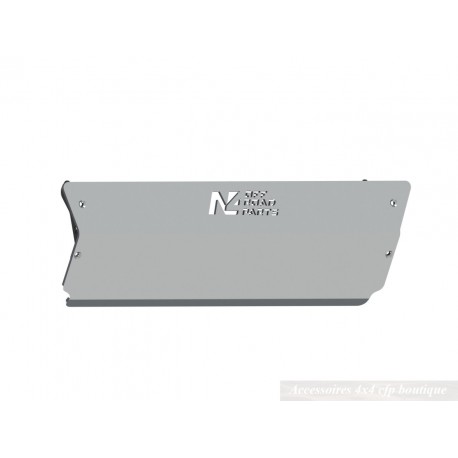 Ski de protection avant en aluminium de 8mm pour Jeep Wrangler JL et Gladiator avec pare chocs Warn N4-Offroad