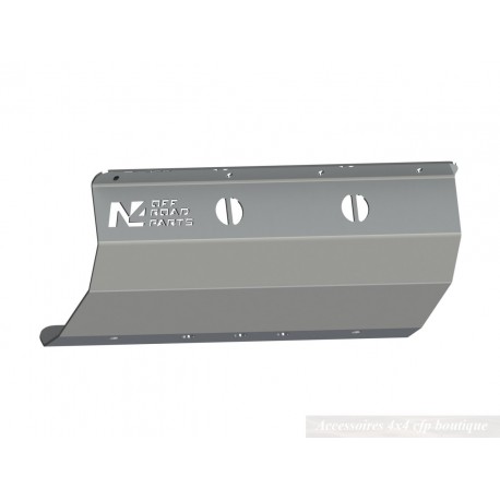 Ski de protection de réservoir AdBlue et silencieux arrière en aluminium de 6mm pour Jeep Wrangler JL 2.2 Diesel N4-Offroad