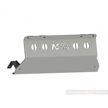 Ski de protection de silencieux arrière en aluminium de 6mm pour Jeep Wrangler JL V6 et 2.0L essence N4-Offroad