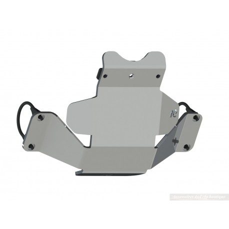 Ski de protection de nez de pont arrière en aluminium de 8mm pour Jeep Wrangler JL et Gladiator N4-Offroad