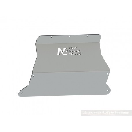 Ski de protection de réservoir en aluminium de 6mm pour Land Rover Defender 90