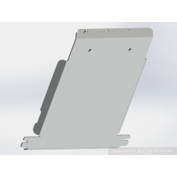 Ski de protection boîte de transfert en aluminium de 8mm pour Land Rover Defender 110 130 TD5