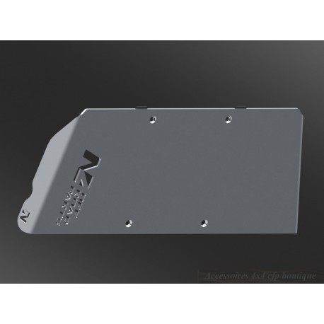 Ski de protection de boîte de vitesses en aluminium de 6mm