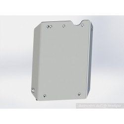 Ski de protection boîte de vitesses en aluminium de 8mm