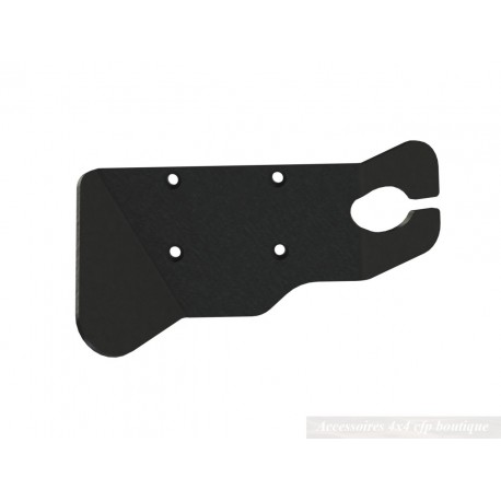 Paire de protections amortisseurs arrières en PEHD de 8mm pour Toyota KDJ95 KDJ120 KDJ150