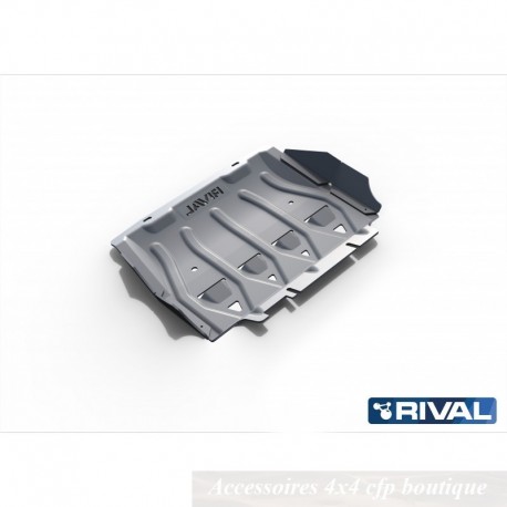 Protection Alu 6mm RIVAL Radiateur Ford Ranger 2012-2015 et 2016+ 2,2 et 3,2