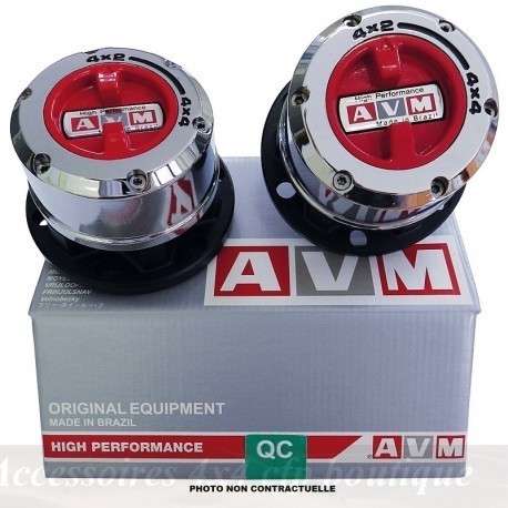 Moyeux Débrayables Manuels Renforcés AVM (paire) Toyota BJ40 BJ42 BJ43 BJ45 BJ46 1974-1984